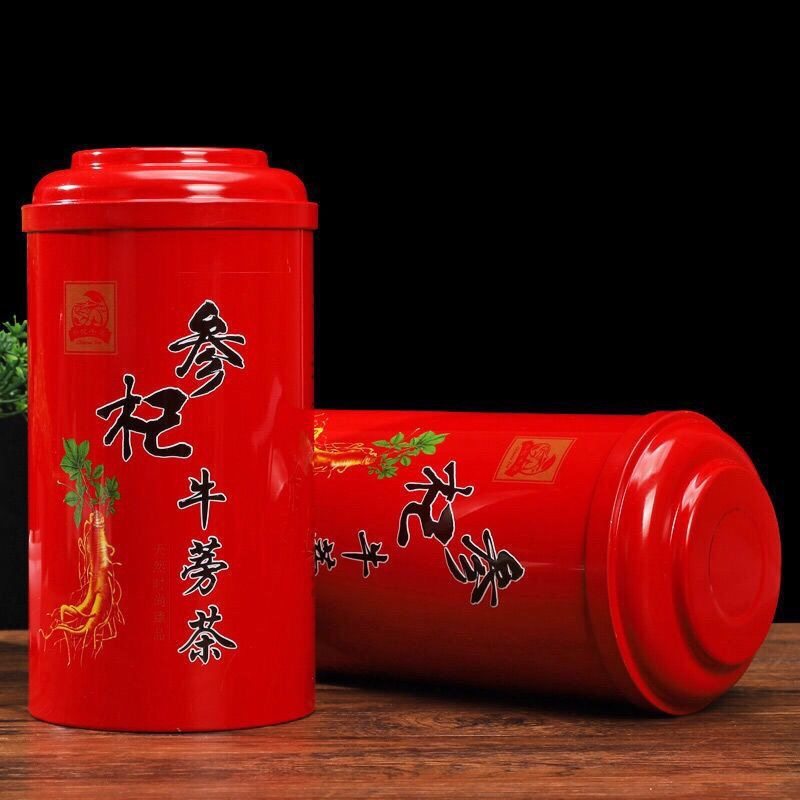 人参枸杞牛蒡茶牛膀根原味男性野生手工正品真空小泡包装送礼佳品