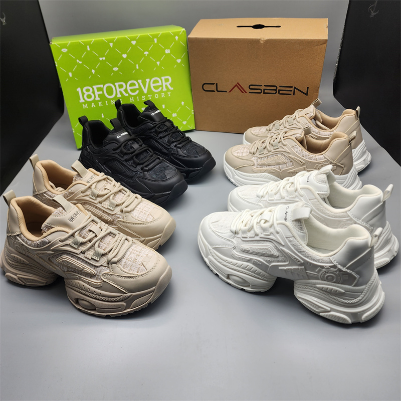 出口南美厚底增高ins老爹鞋