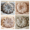 Bao Li furniture European style Round Pillow Fabric art Lace lace Cushion Pillow high-grade Pumpkin pillow Developed by Schneider