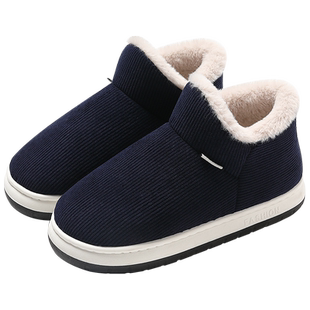 棉鞋男款冬季老人加绒加厚防滑中老年保暖男士雪地靴子东北高帮鞋