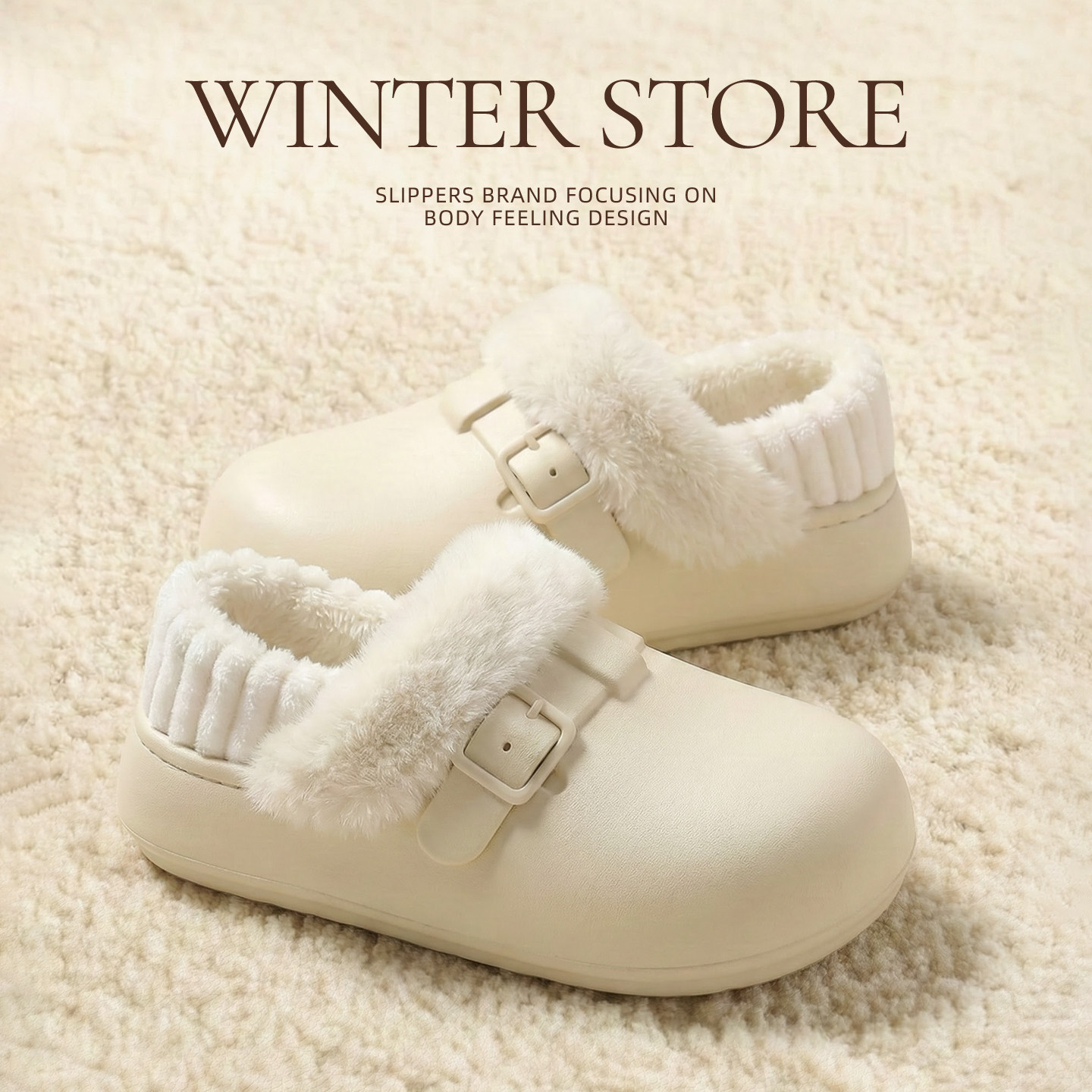 2025新款时尚防水棉拖鞋女士冬季包跟保暖加绒厚底防滑棉鞋男外穿,居家布艺,居家棉拖/棉鞋,淘宝优惠券,粉丝福利购,淘宝优惠卷