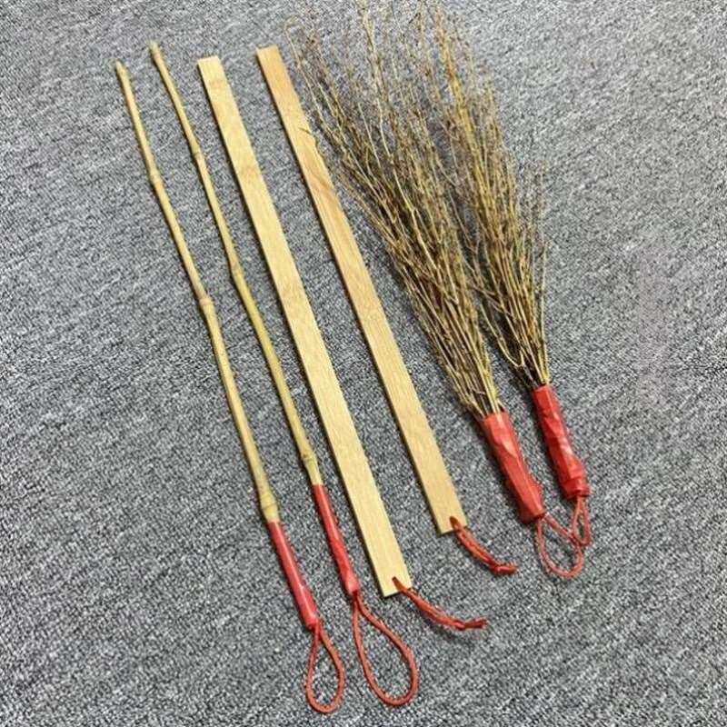 竹鞭神器传统家用竹条k儿童鸡毛掸子棍子锤尺子藤条戒尺竹片打人