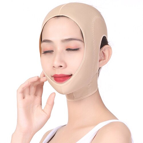 弹力抗衰睡眠线雕轮廓瘦脸绷带