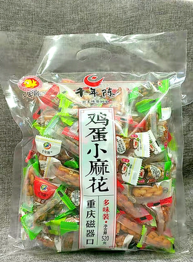千年陈鸡蛋小麻花520gX5袋