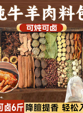 炖牛羊肉汤料包专用调卤料包家用卤羊肉清汤羊排骨清炖水煮牛肉料
