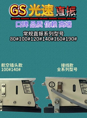 GS高端直振送料器140#80#100#120#160#190直线振动盘直振送料器