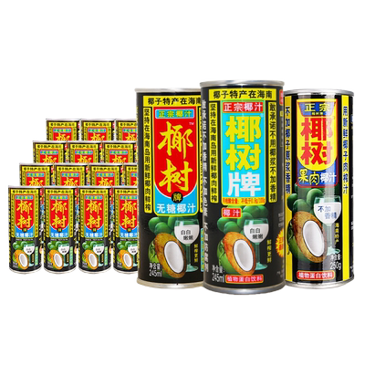 椰树牌正宗海南特产整箱饮料
