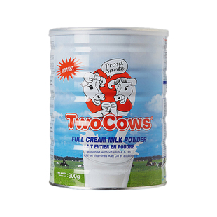 临期特价 Cows双牛脱脂奶粉淘高斯奶粉儿童学生成人全脂脱脂 Two