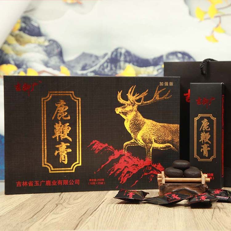 高纯度人参鹿鞭膏男用吉林鹿场鹿鞭膏礼盒包邮