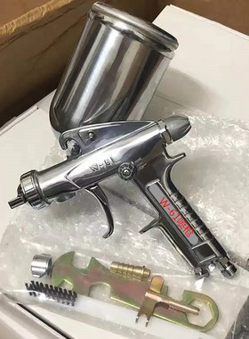 台湾W-61喷枪 高雾化家具油漆喷枪WIDER-61模具模型w61手动喷漆枪