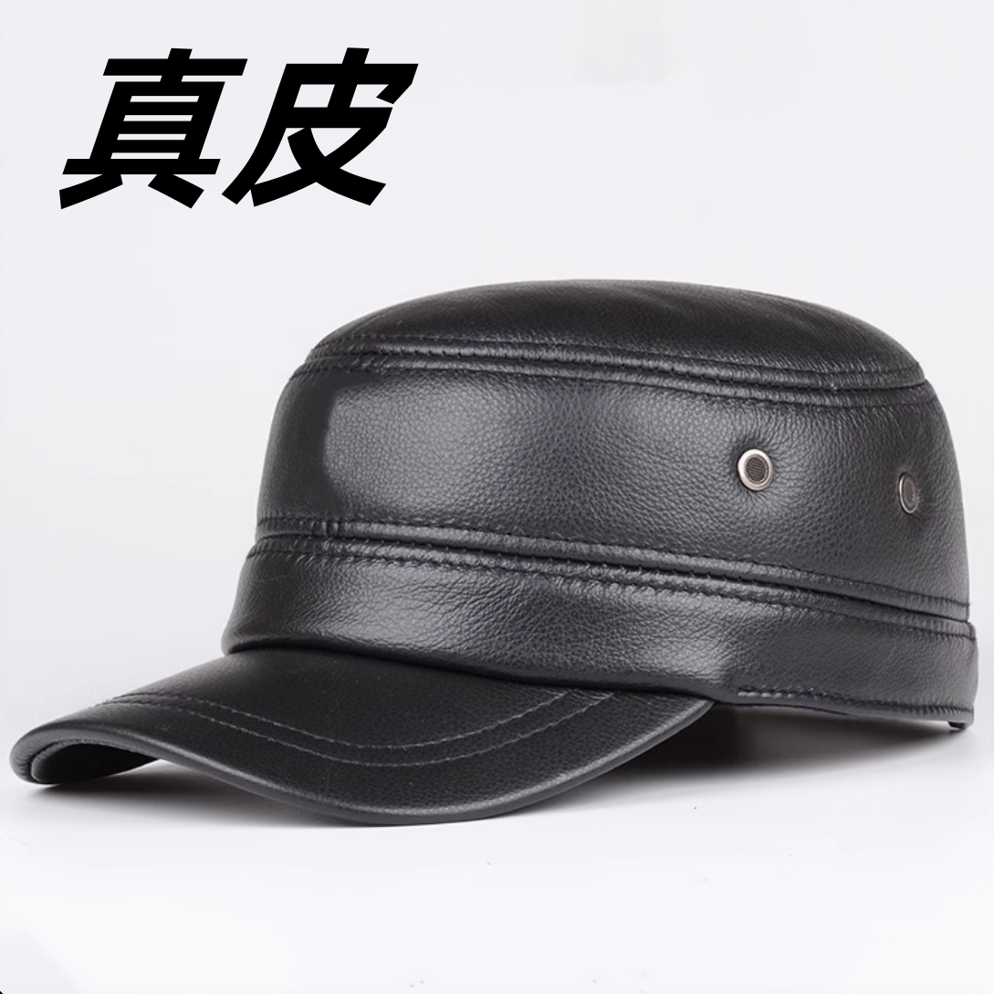 平顶帽逛街休闲男士秋冬季