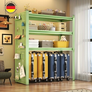 德国进口家用防尘帘下空置物架阳台整理架行李箱储物架子多层货架