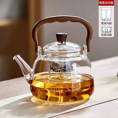 日本进口玻璃煮茶壶加厚2025新款电陶炉专用泡茶壶家用烧水壶茶具