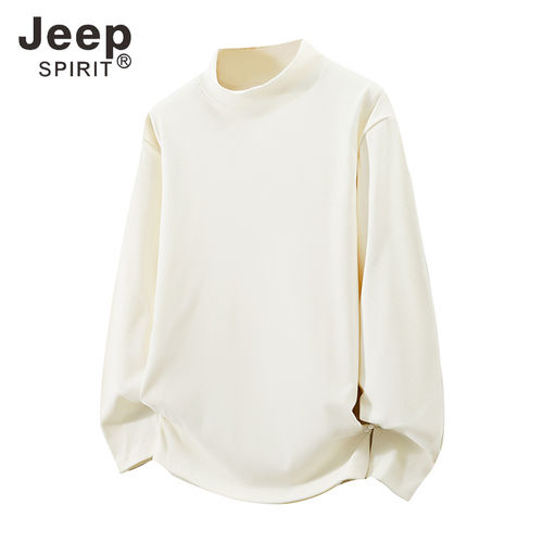 JEEPSPIRIT德绒半高领保暖