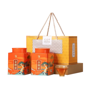 新茶金骏眉武夷星古涧金骏眉红茶特级茶叶正宗桐木关两罐装250克