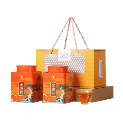 特级金骏眉红茶罐装礼盒装