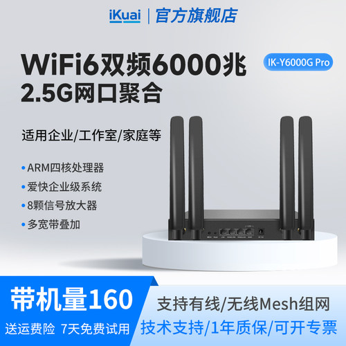 宽带叠加 端口分流 Ipv6 行为管理 Mesh组网