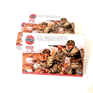 AIRFIX 1/76美国101空降兵玩具兵塑料兵人绝版兵人模型全新未开封