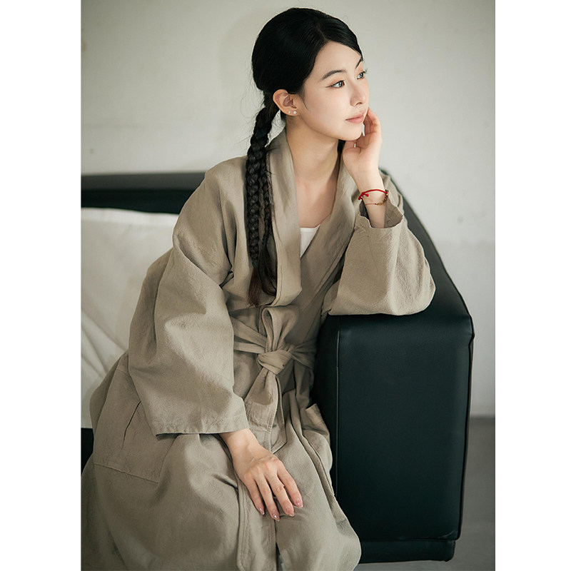 照本堂棉麻舒适男女同款居家服