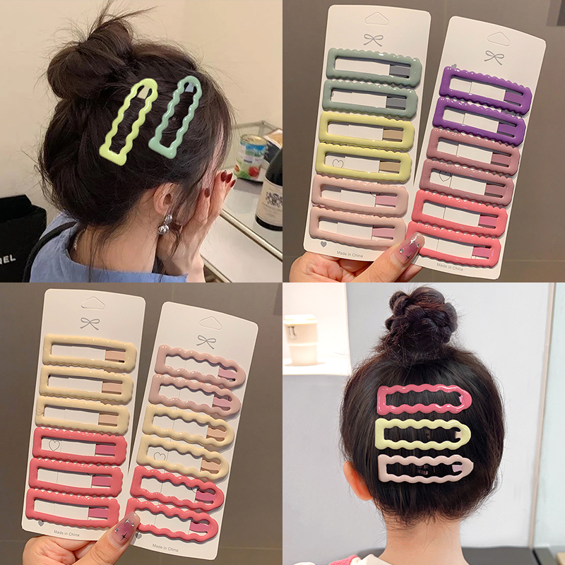 儿童大号发夹后脑勺碎发夹神器