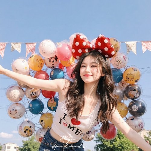 迪士尼拍照道具发卡配饰