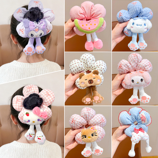 儿童头绳卡通头饰米奇屁屁大肠发圈女童丸扎子头皮筋屁股发绳