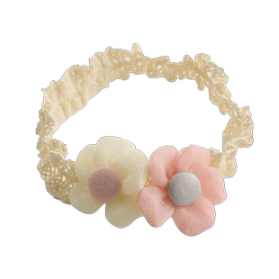 宝宝发箍婴幼儿可爱超萌花朵发带不勒头蝴蝶结发饰女童头箍护囟门