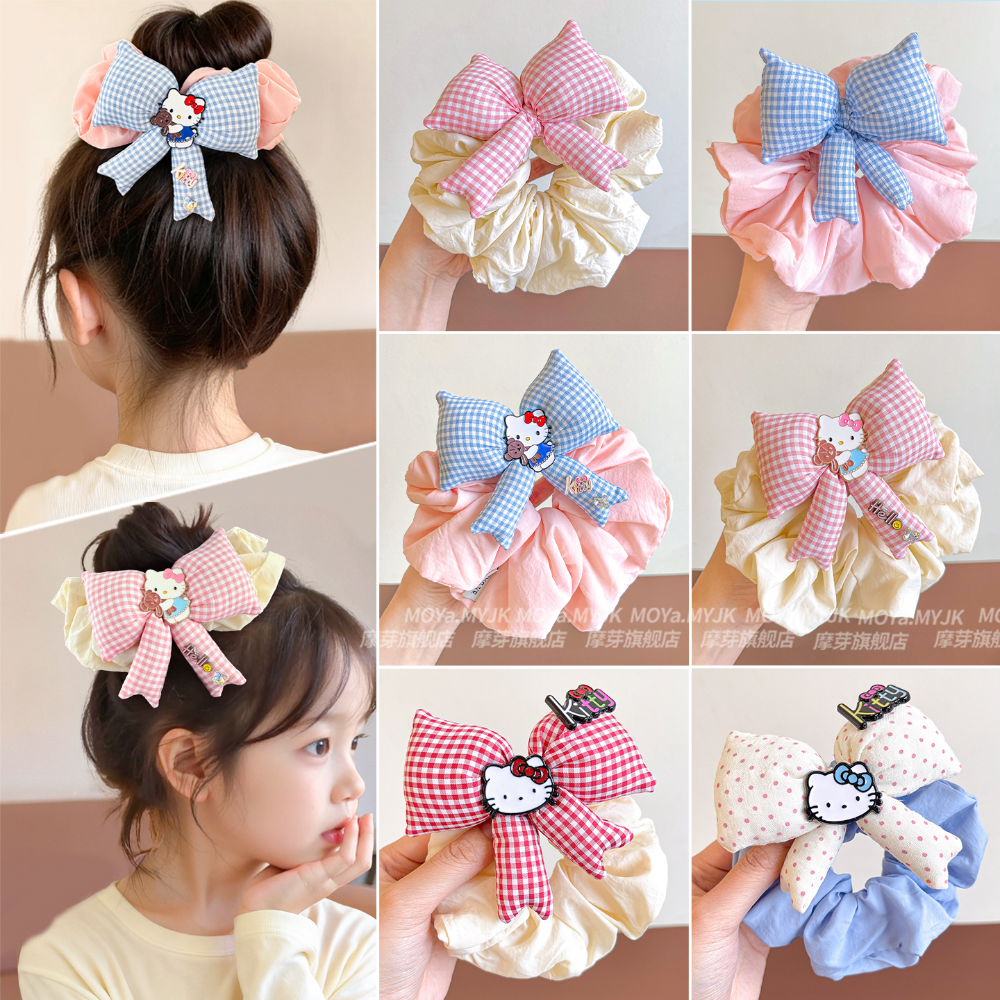 儿童大肠圈女童发绳头饰