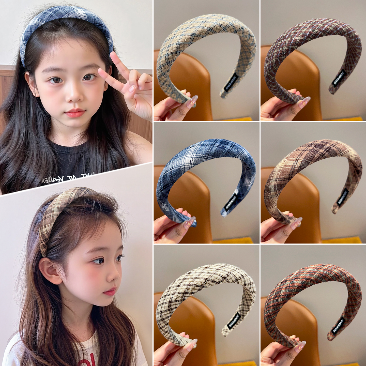 女童发箍儿童不勒头宝宝防滑
