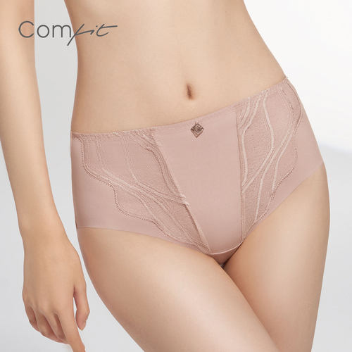 Comfit蕾丝内裤CB00160/CB00162配套女薄款中腰三角裤抗菌C200160