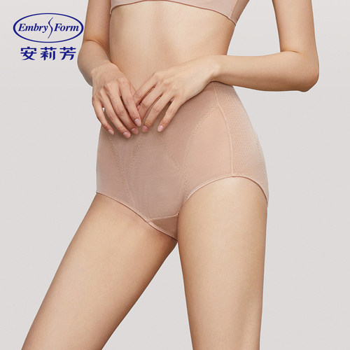 安莉芳高腰三角束裤女网纱收赘肉