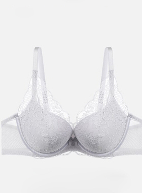 芬狄诗【蕾丝系列】小胸聚拢厚杯带钢圈女士舒适文胸FB00668