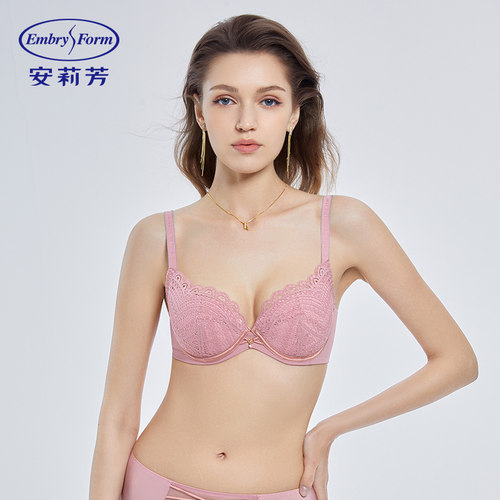 安莉芳夹碗围性感女文胸大胸显小