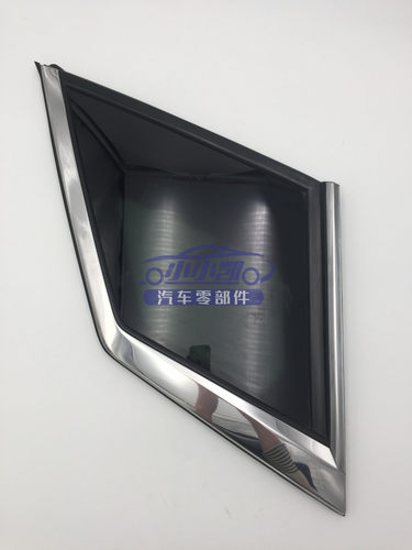 适用凯迪拉克SRX10-16款后侧窗三角玻璃 后三角玻璃电镀饰条亮条