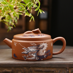 紫砂茶壶平分茶汤静心品茗美观大气中式家用轻奢高档功夫茶具茶壶