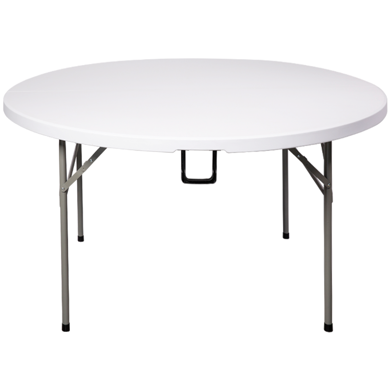 Foldable round table dining table household round plastic large round table garden table chair table dining table disassembly table