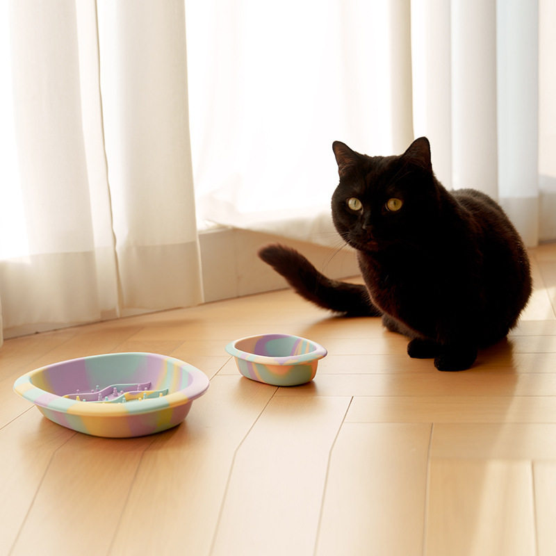 狗狗硅胶慢食碗防噎防滑