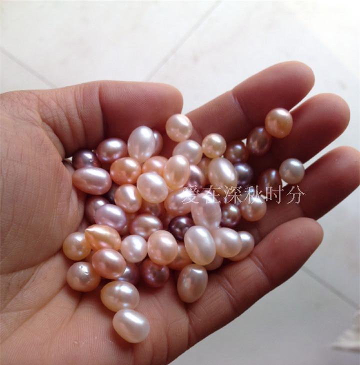 裸珠强光米珠裸珠称斤卖DIY