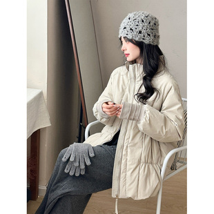 高充绒量90白鸭绒羽绒服女小个子短款高级感百搭保暖外套质量无敌