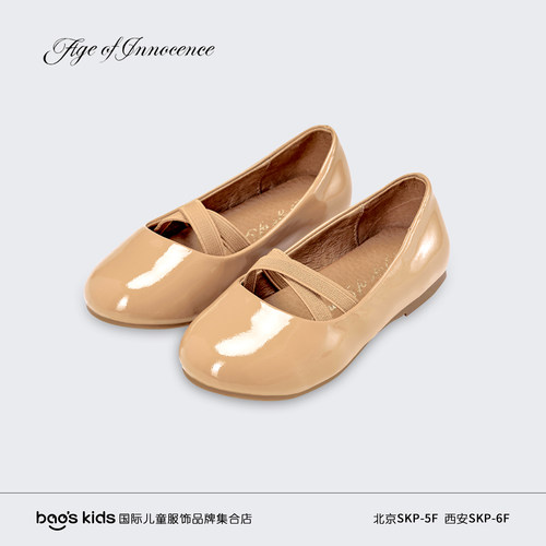 AgeofInnocence小皮鞋松紧带