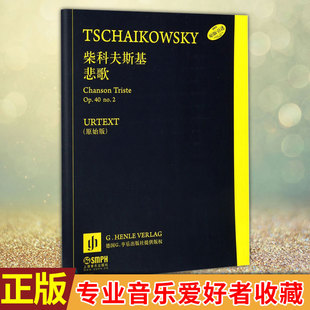 上海音乐出版 德国亨乐出版 钢琴曲选集 专业音乐爱好者收藏 社原版 悲歌 引进 科拉比尔尼科娃 现货正版 社 练习曲 柴科夫斯基