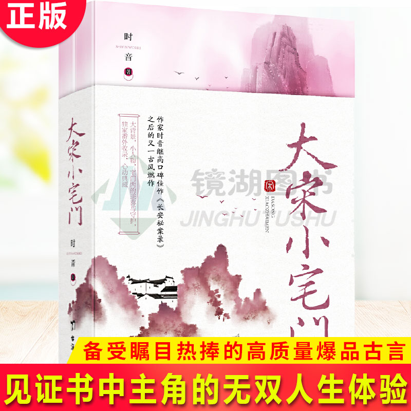 现货正版 大宋小宅门 口碑作品《长安秘案录》作者时音新作，高质量古言小说 言情小说