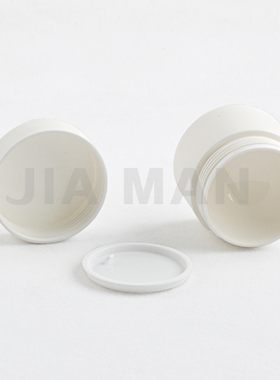 3g5g10g15g30g50g80g圆柱形面霜盒护肤品大白盒分装盒白色药膏盒