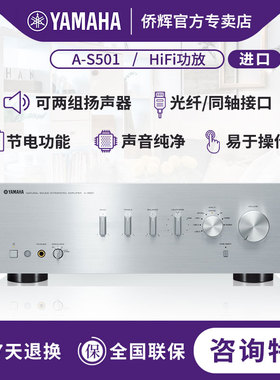 进口Yamaha/雅马哈 A-S501 高保真家用HFII纯功放机大功率发烧级