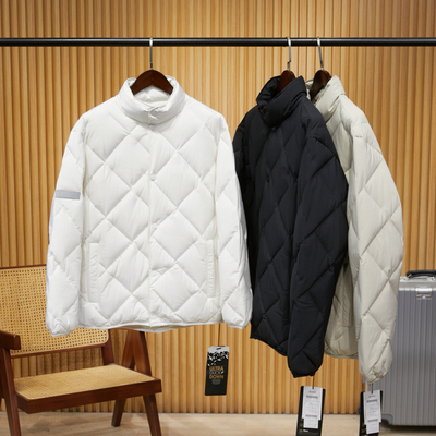 冬季新款男士立领羽绒服