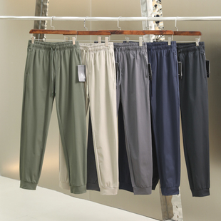 户外运动束口休闲裤 运动大簰尾料定制 男士 3D立裁版 速干透气