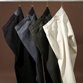 轻奢品质 男士 天丝长绒棉 编织礼袋装 3D立裁 新款 高端休闲裤