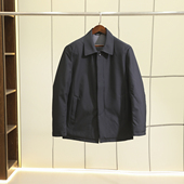 商务翻领夹克式 厅里厅气 男士 中空保暖纤维 棉服外套 高端行政风