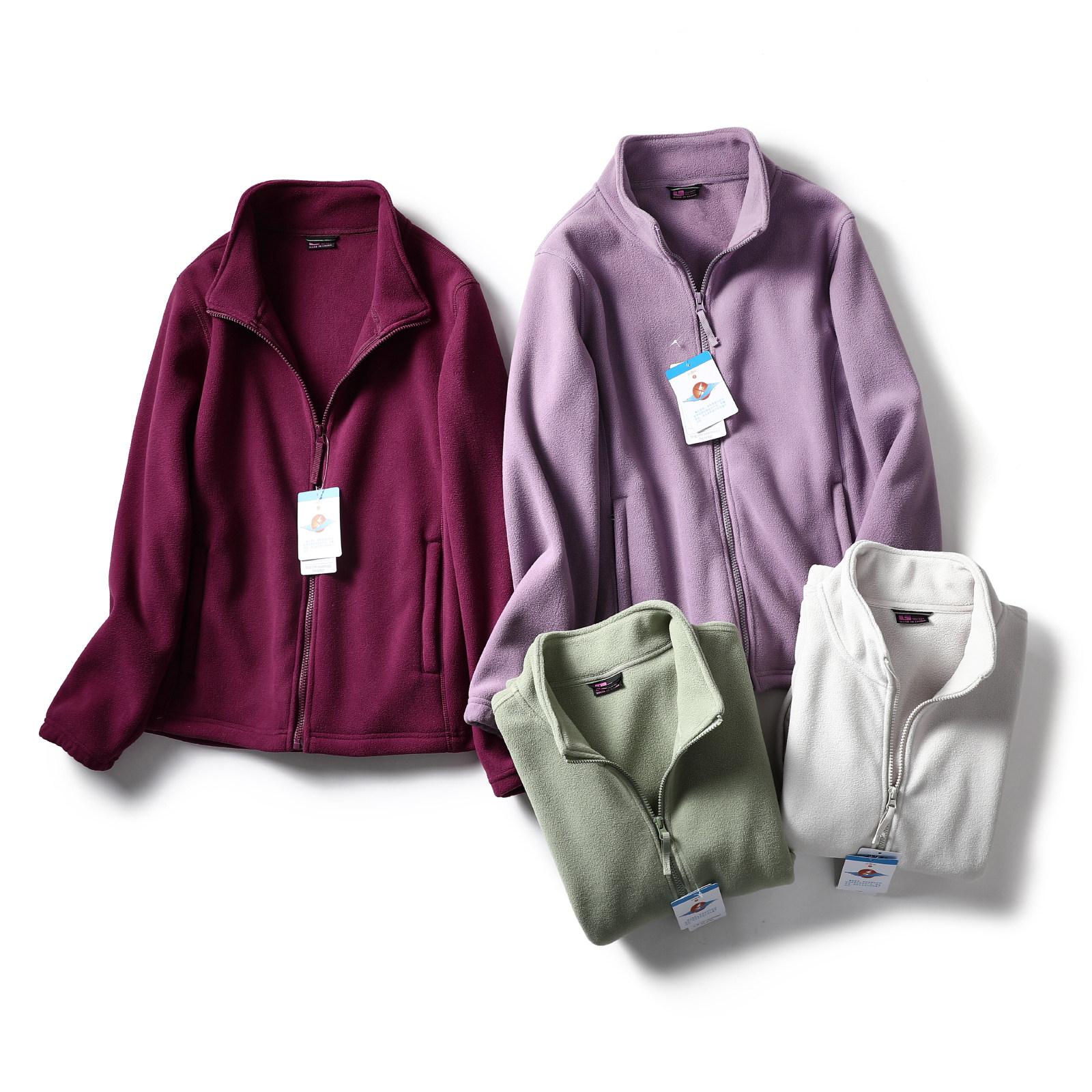 一线户外！男女都有！双面摇粒绒！秋冬新款时尚立领抓绒衣外套,男装,夹克,淘宝优惠券,粉丝福利购,淘宝优惠卷