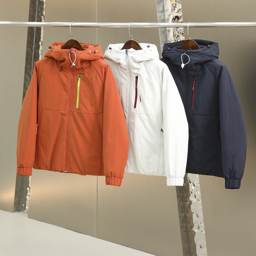 门店1988！90鸭绒+压胶分仓！秋冬男士户外防风防水连帽羽绒服